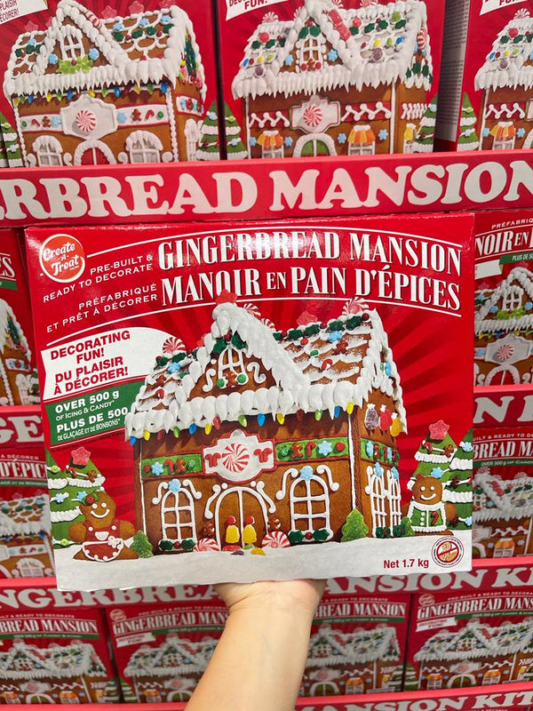 Create a treat 🎅🏻Gingerbread house DIY 薑餅屋1.7kg