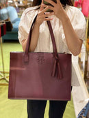 TORY BURCH THEA LEATHER BAG