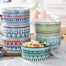 🚢(船運）Signature Housewares Storage Bowls with Lids 美國第一大品牌 Signature Housewares 陶瓷湯碗連蓋套裝(6個套)