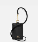 Coach Id Lanyard In Signature Canvas
