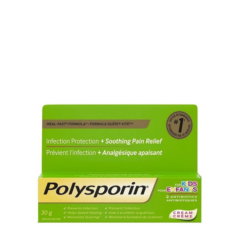 Polysporin Cream for Kids, First Aid Care