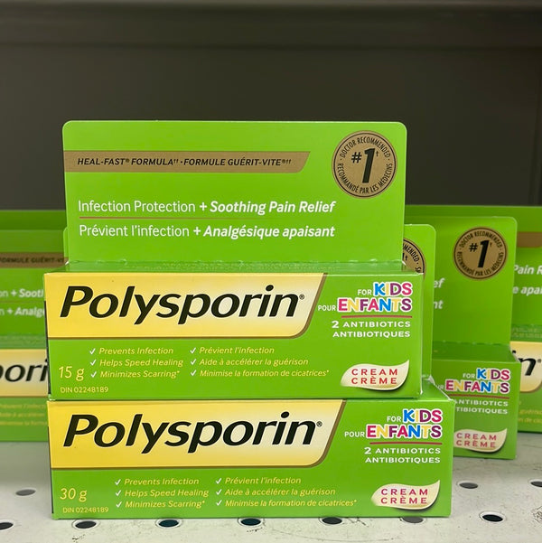 Polysporin Cream for Kids, First Aid Care