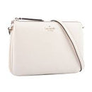 Kate Spade Triple Gusset Crossbody (White)