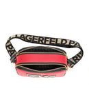 Karl Lagerfeld Paris MAYBELLE CAMERA CROSSBODY (LNY)-RED